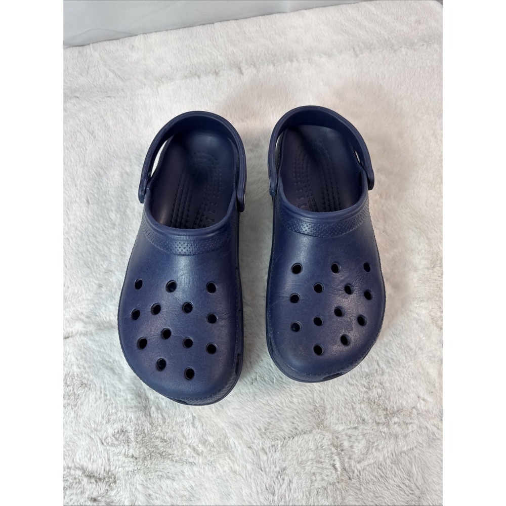 Unisex Bijou Blue Crocs W 9 Men's 11 - Picture 3 of 6